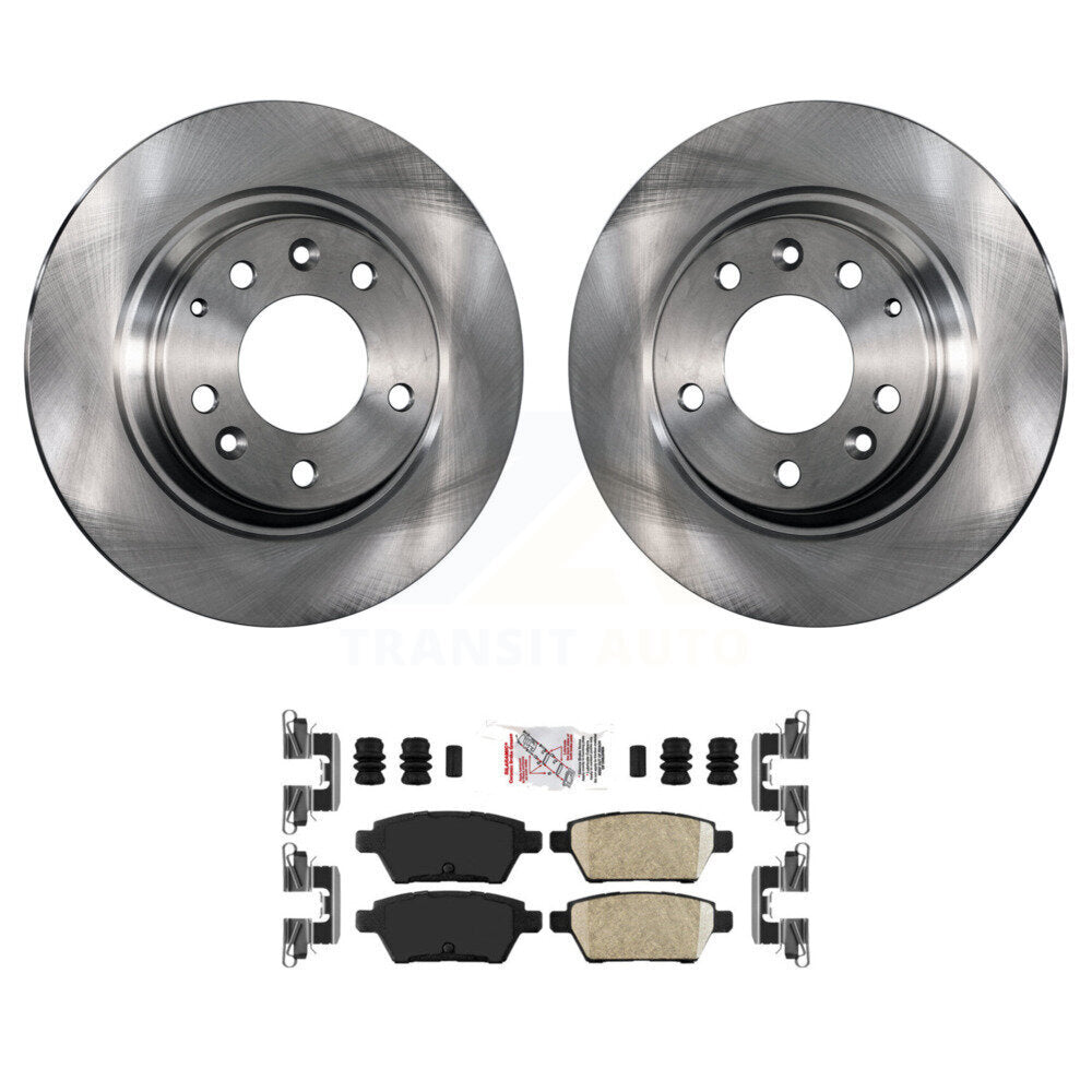 Disc Rotors and Ceramic Brake Pads Kit-K8A-100959 - Kit.bestparts.ca