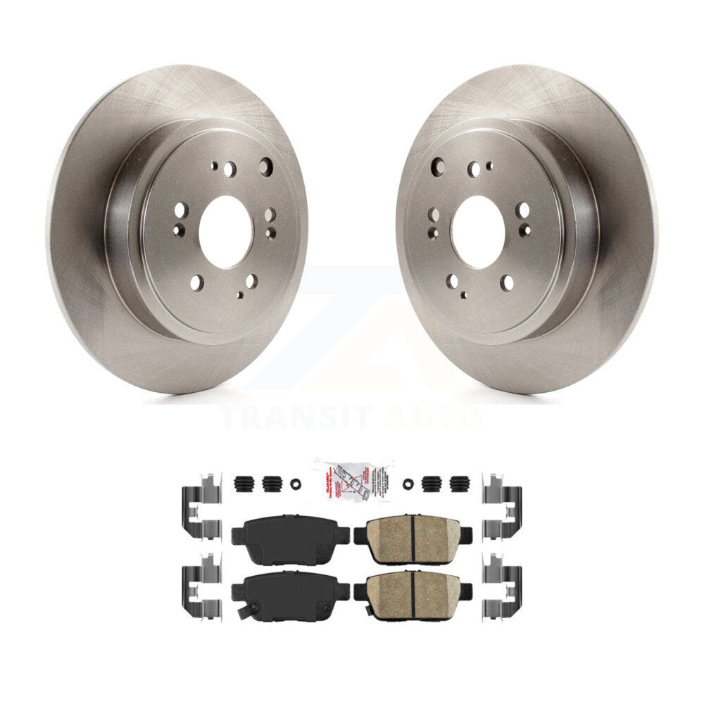 disc rotors and ceramic brake pads-k8a-101166 - Kit.bestparts.ca