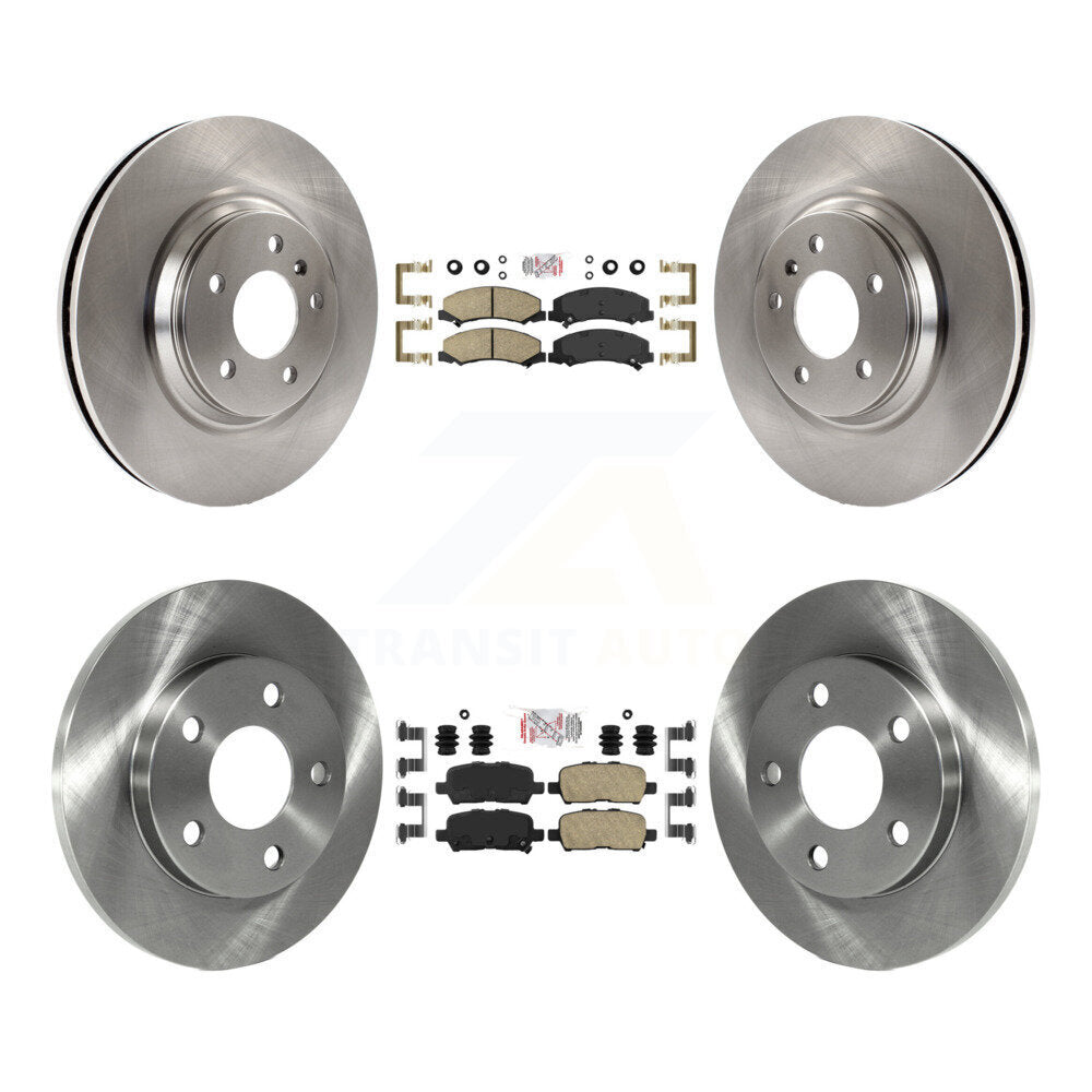 Disc Rotors and Ceramic Brake Pads Kit-K8A-101275 - Kit.bestparts.ca