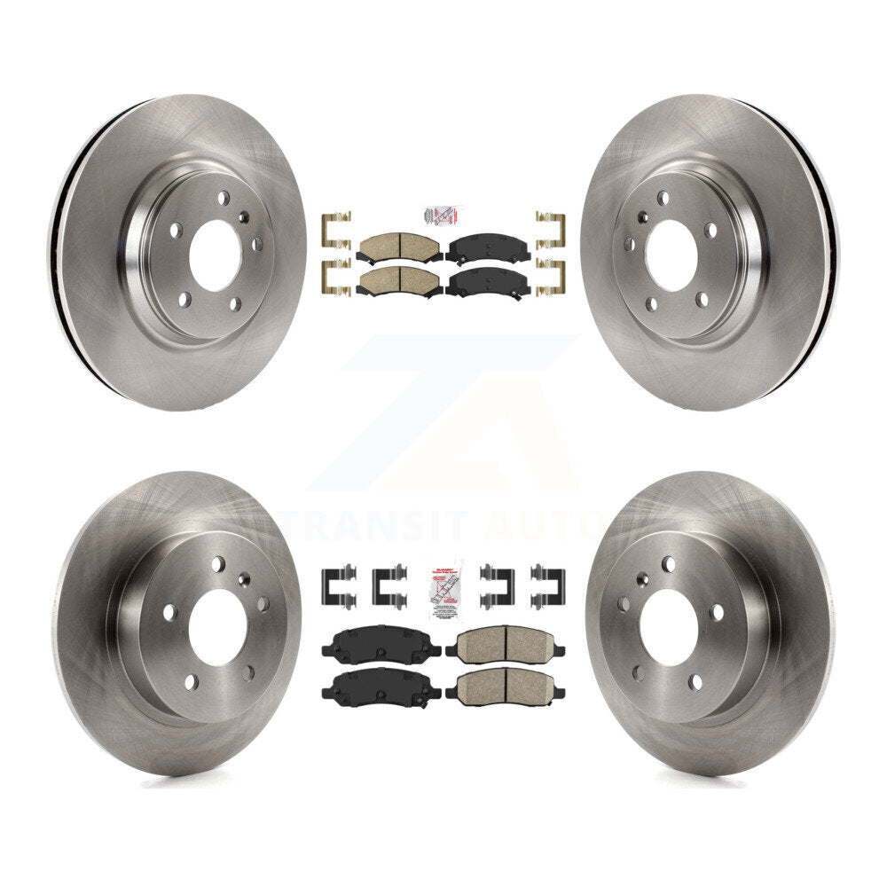 disc rotors and ceramic brake pads-k8a-101285 - Kit.bestparts.ca