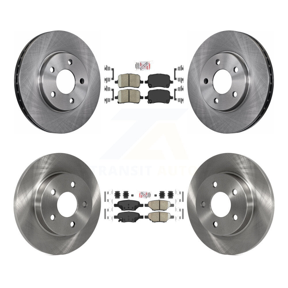 Disc Rotors and Ceramic Brake Pads Kit-K8A-101288 - Kit.bestparts.ca