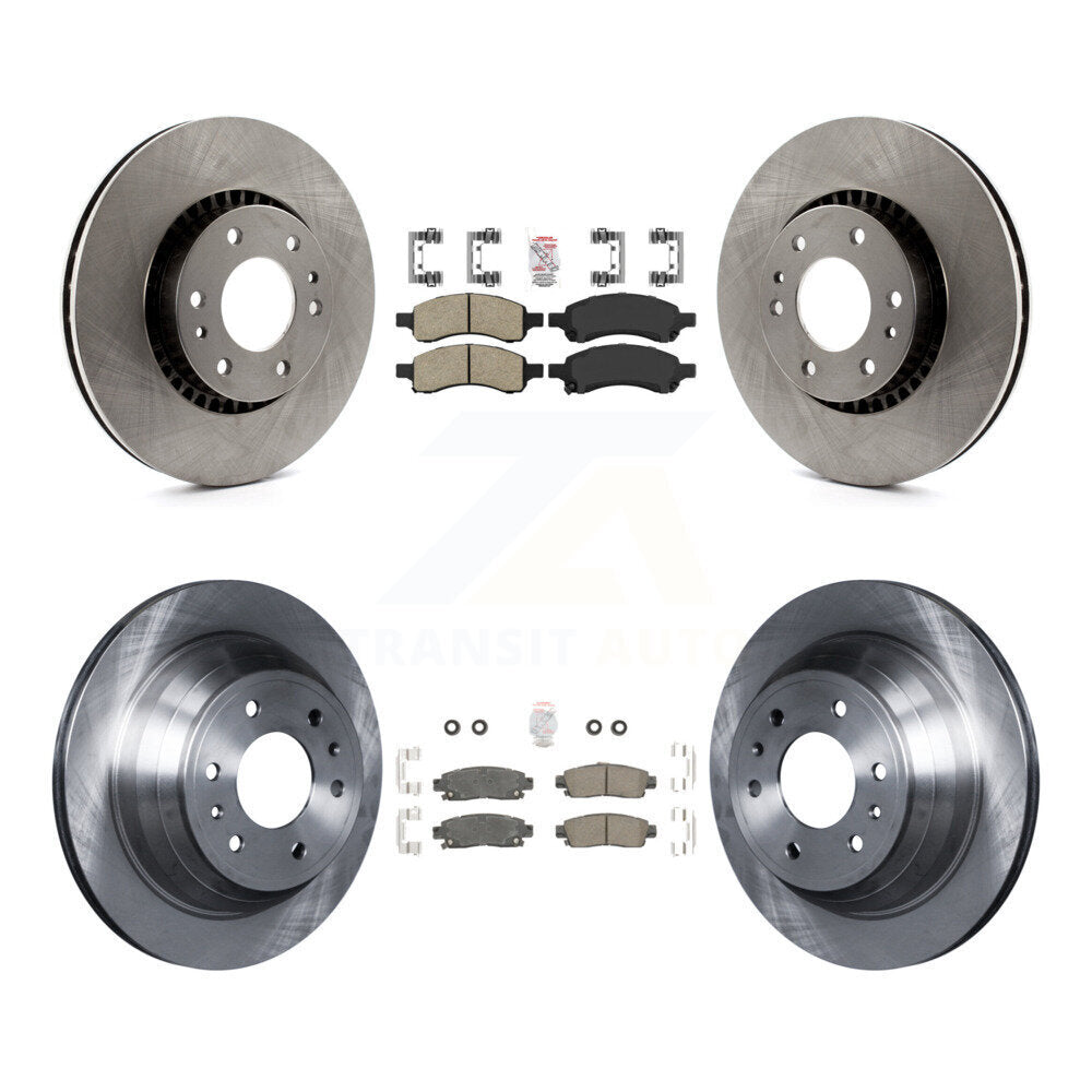 disc rotors and ceramic brake pads-k8a-101303 - Kit.bestparts.ca