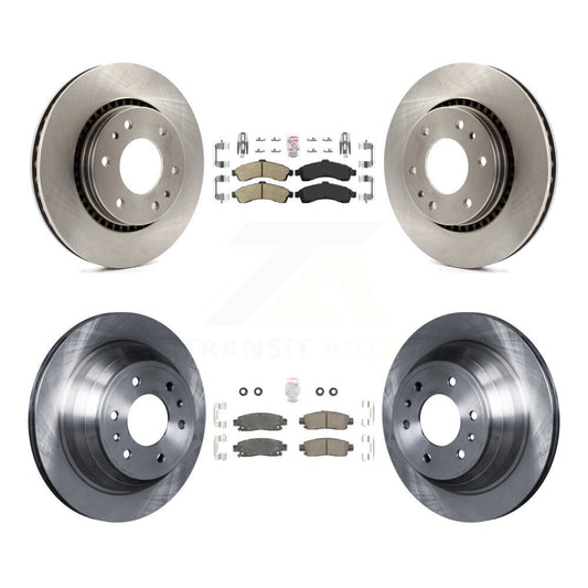 Disc Rotors and Ceramic Brake Pads Kit-K8A-101305