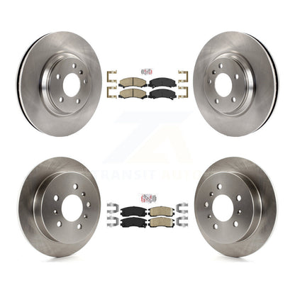 Disc Rotors and Ceramic Brake Pads Kit-K8A-101327 - Kit.bestparts.ca