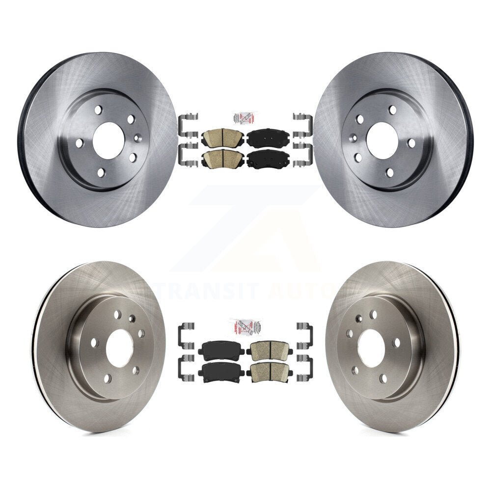 Disc Rotors and Ceramic Brake Pads Kit-K8A-101336 - Kit.bestparts.ca