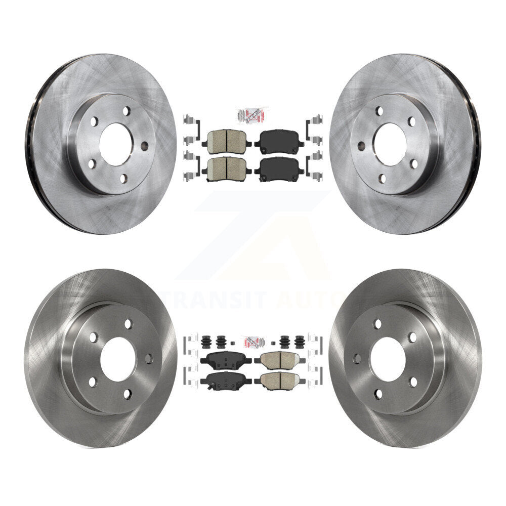 Disc Rotors and Ceramic Brake Pads Kit-K8A-101349 Kit.bestparts.ca