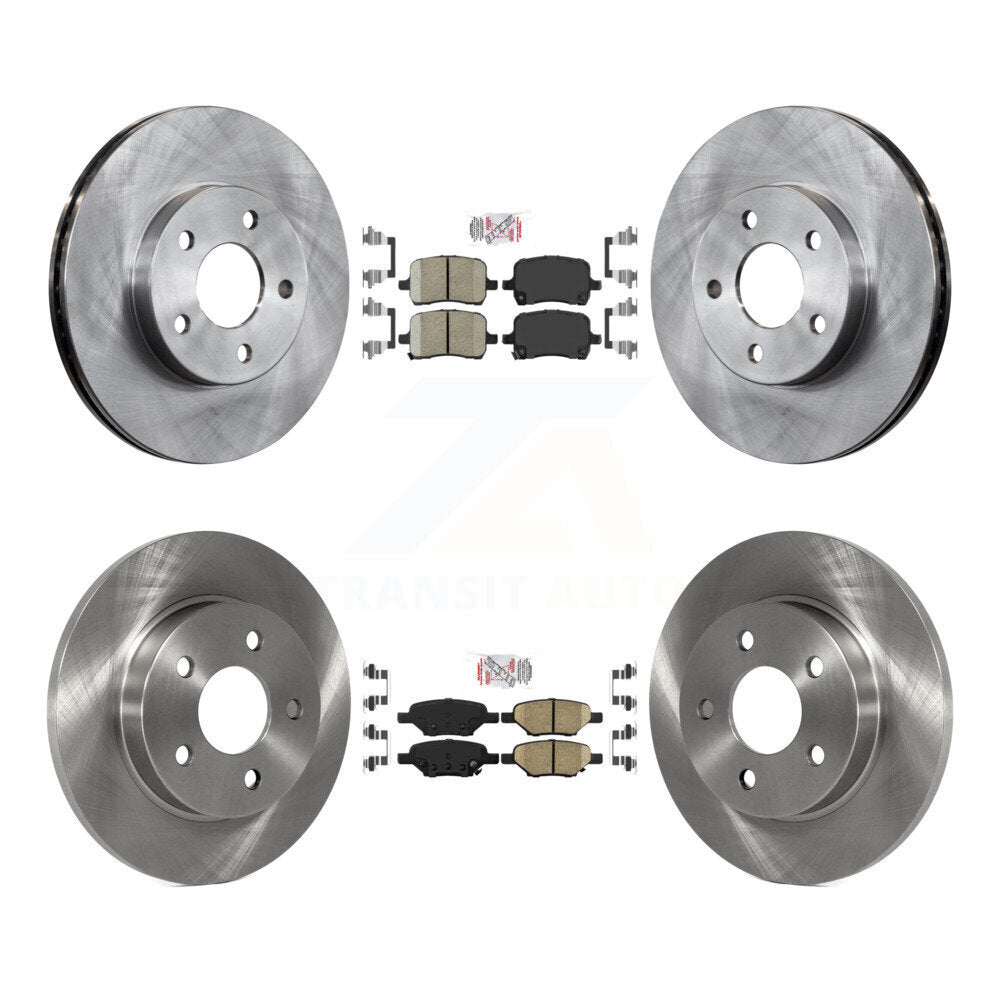 Disc Rotors and Ceramic Brake Pads Kit-K8A-101350