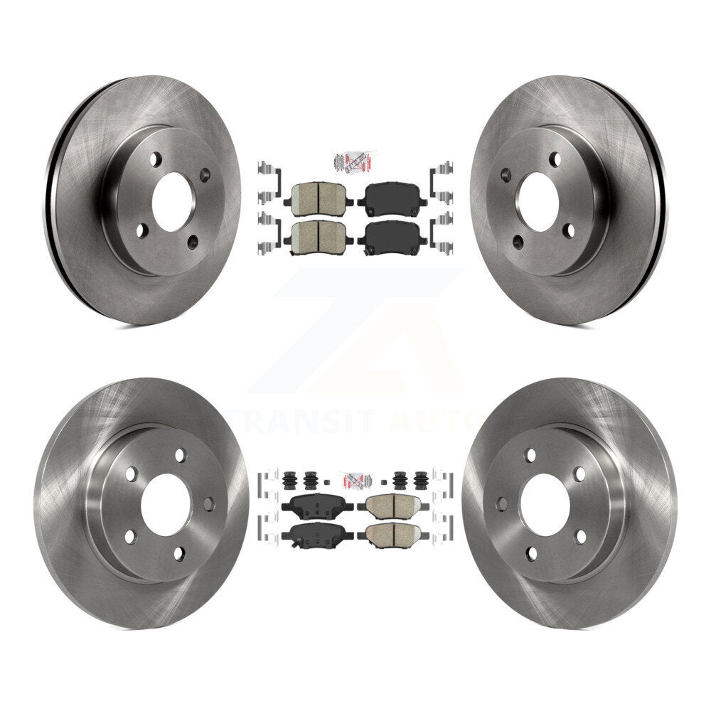 Disc Rotors and Ceramic Brake Pads Kit-K8A-101351 Kit.bestparts.ca