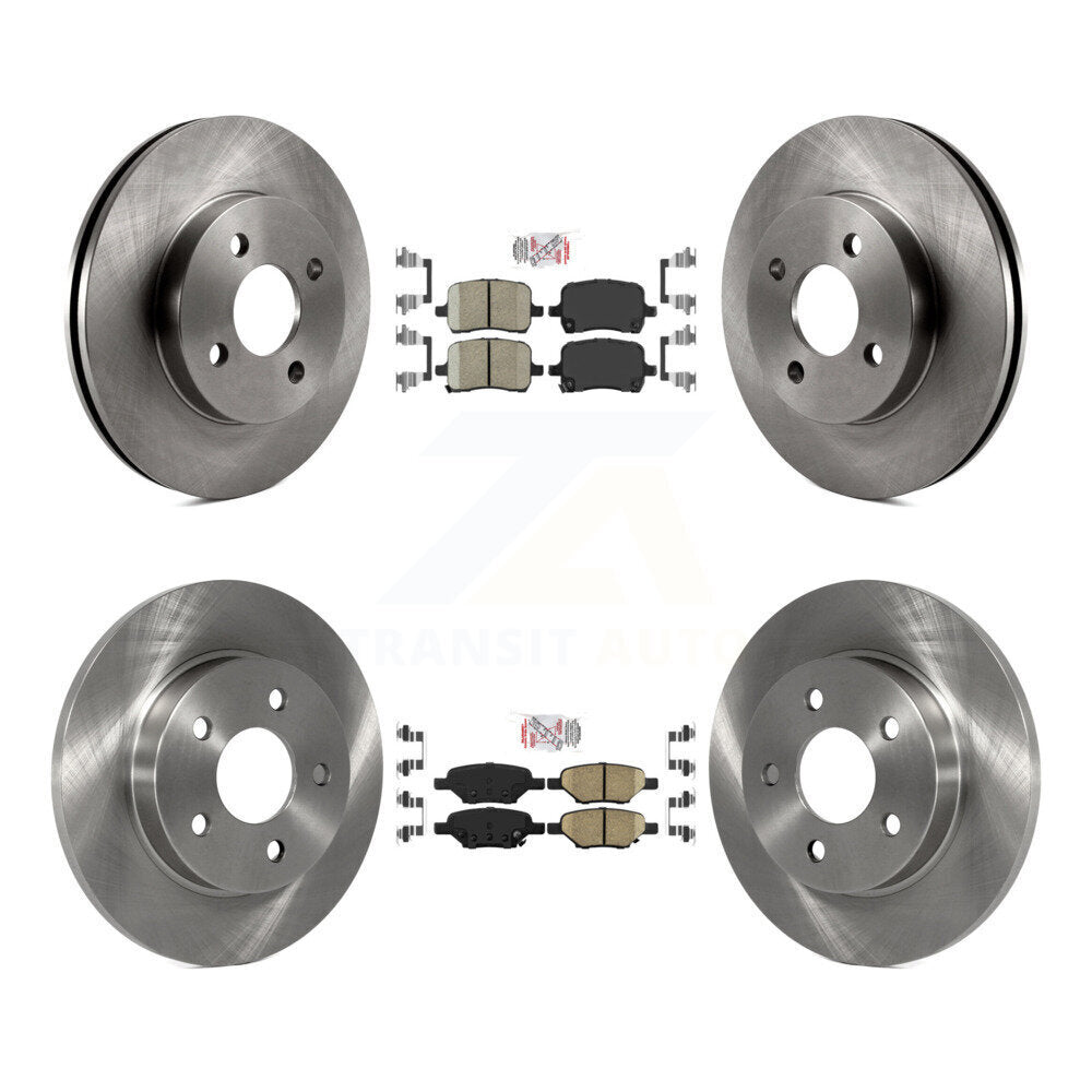 Disc Rotors and Ceramic Brake Pads Kit-K8A-101352 Kit.bestparts.ca