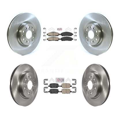 Disc Rotors and Ceramic Brake Pads Kit-K8A-101417 - Kit.bestparts.ca