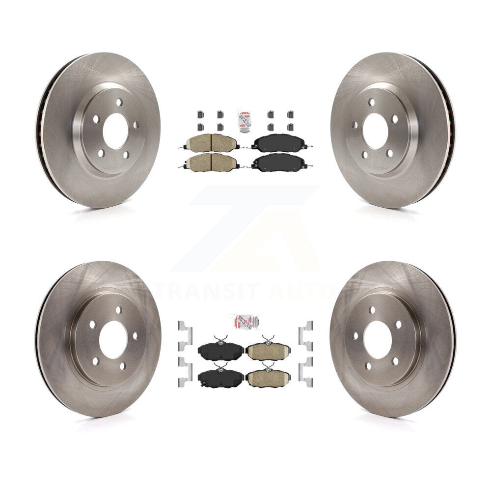 Disc Rotors and Ceramic Brake Pads Kit-K8A-101460 - Kit.bestparts.ca