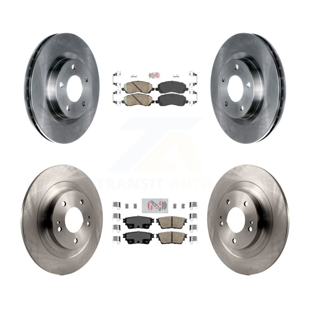 Disc Rotors and Ceramic Brake Pads Kit-K8A-101656 - Kit.bestparts.ca