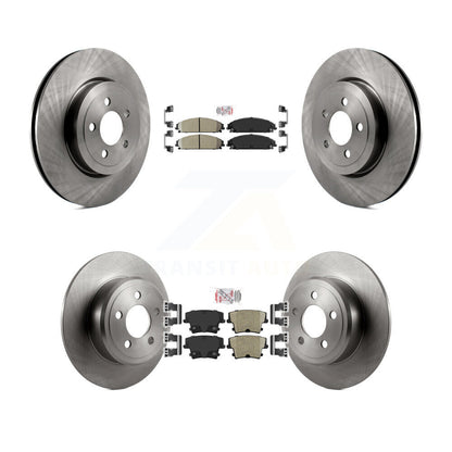 Disc Rotors and Ceramic Brake Pads Kit-K8A-101835 - Kit.bestparts.ca