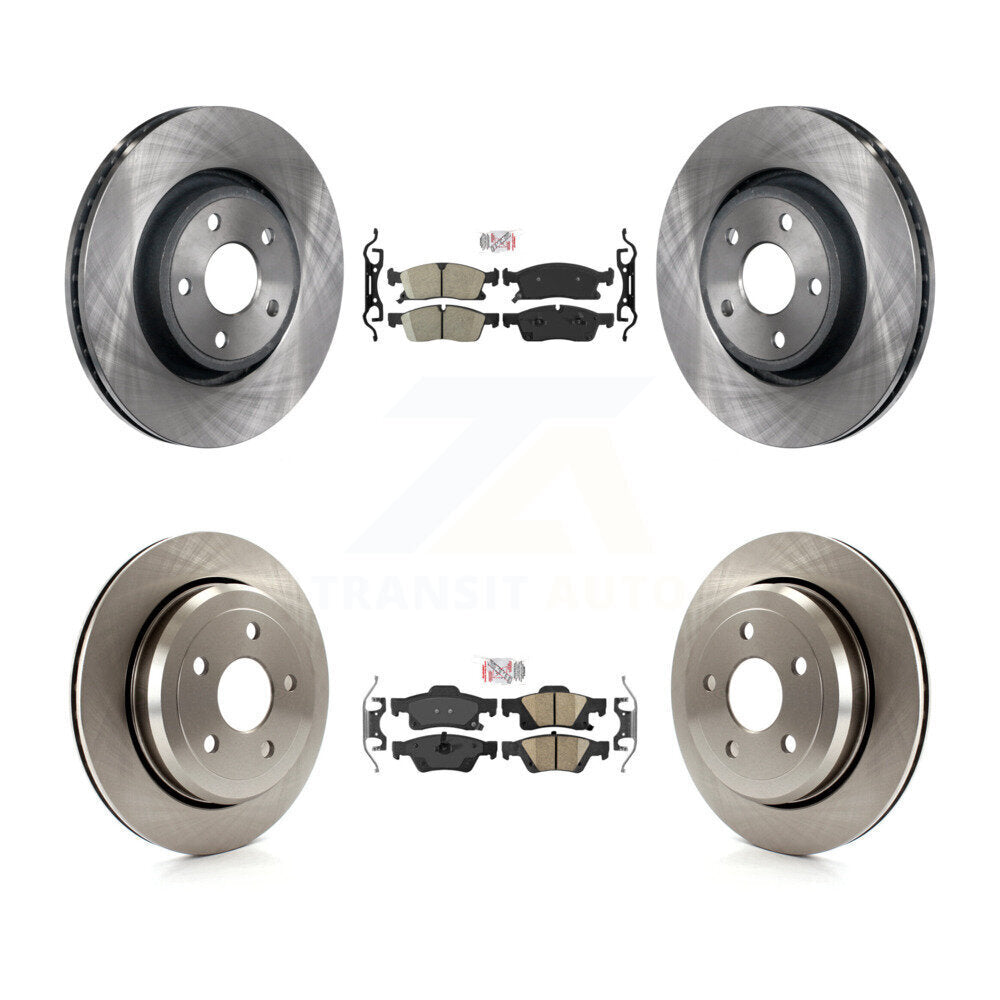 Disc Rotors and Ceramic Brake Pads Kit-K8A-101869 Kit.bestparts.ca
