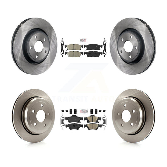 Disc Rotors and Ceramic Brake Pads Kit-K8A-101870