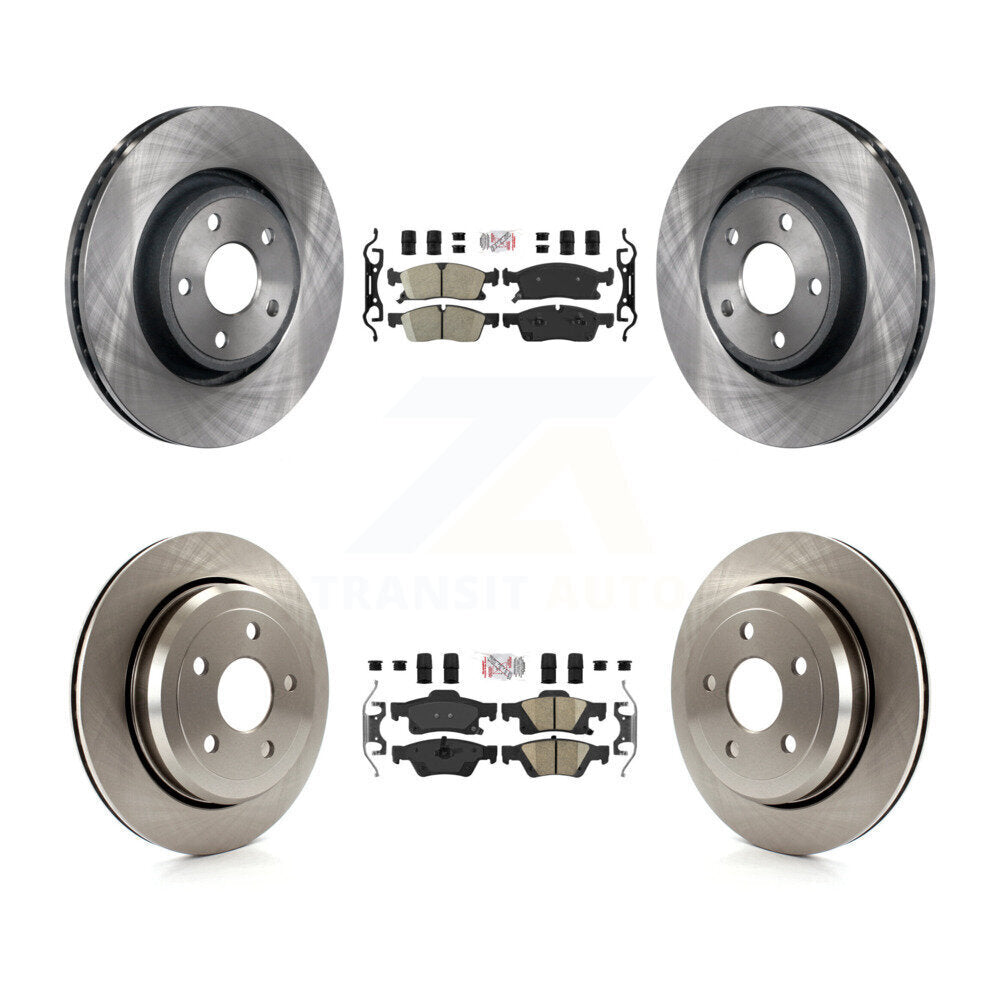 Disc Rotors and Ceramic Brake Pads Kit-K8A-101872