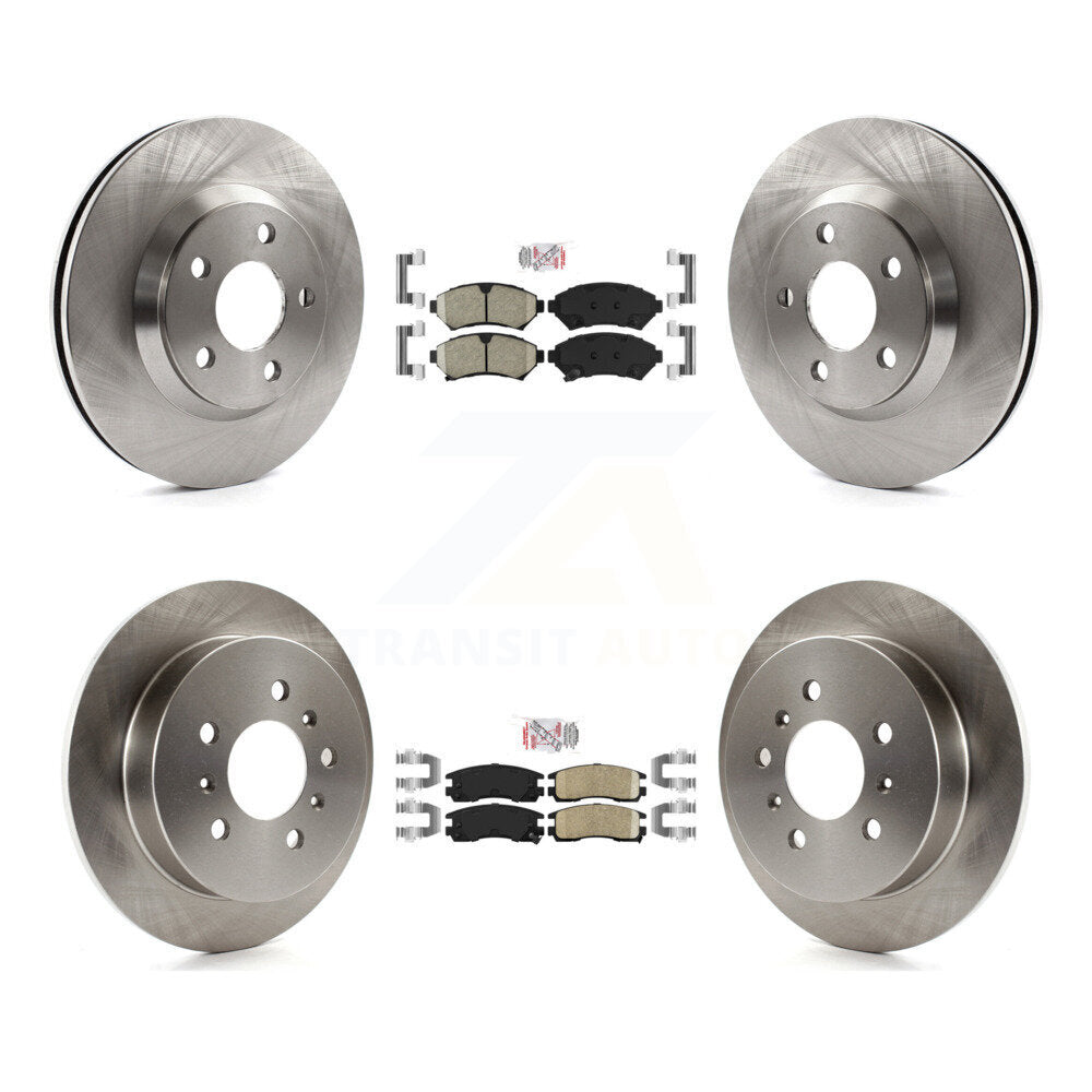 Disc Rotors and Ceramic Brake Pads Kit-K8A-101884 - Kit.bestparts.ca