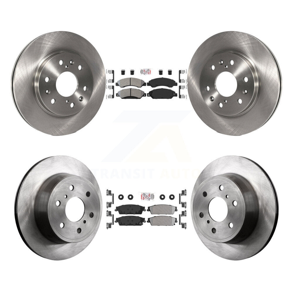 disc rotors and semi metallic brake pads-k8a-101911 - Kit.bestparts.ca