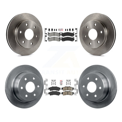 Disc Rotors and Semi-Metallic (Front) & Ceramic (Rear) Brake Pads Kit-K8A-101919 - Kit.bestparts.ca