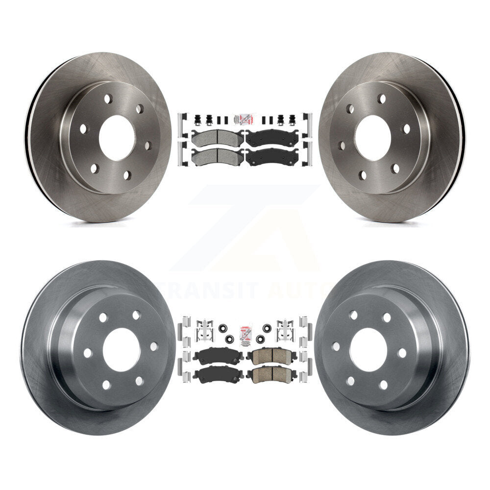 Disc Rotors and Semi-Metallic (Front) & Ceramic (Rear) Brake Pads Kit-K8A-101920 - Kit.bestparts.ca Kit.bestparts.ca