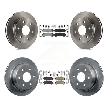 Disc Rotors and Semi-Metallic (Front) & Ceramic (Rear) Brake Pads Kit-K8A-101920 - Kit.bestparts.ca