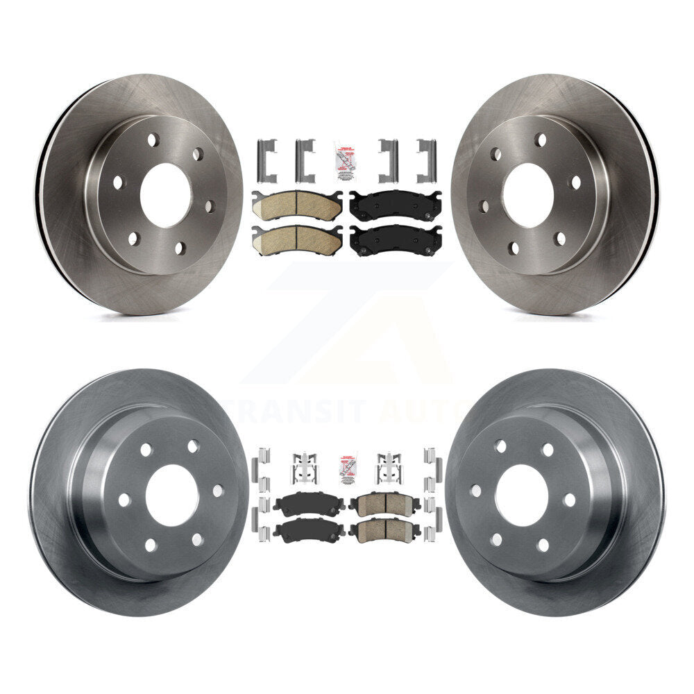 Disc Rotors and Ceramic Brake Pads Kit-K8A-101923 - Kit.bestparts.ca