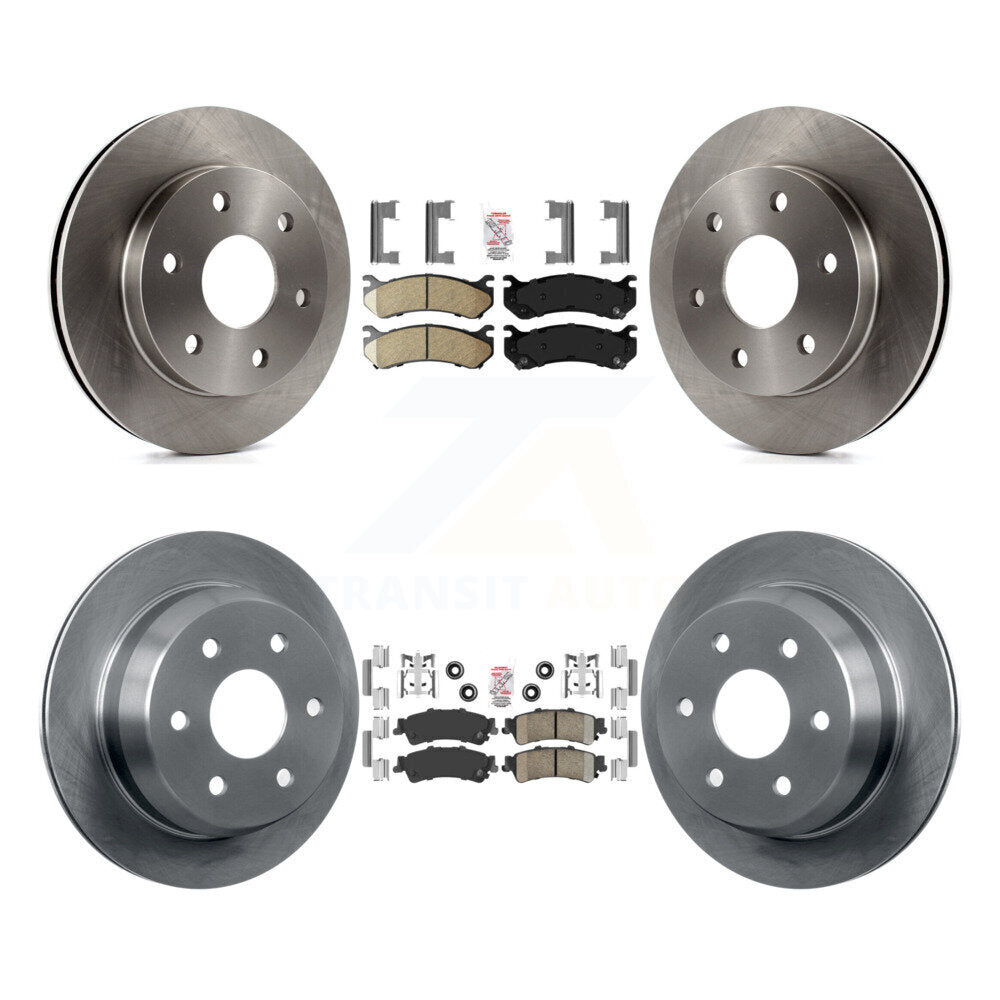 Disc Rotors and Ceramic Brake Pads Kit-K8A-101924 - Kit.bestparts.ca