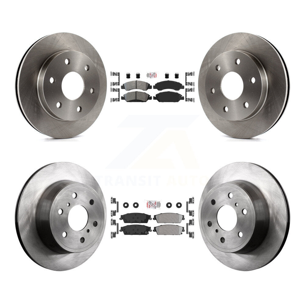 Disc Rotors and Semi-Metallic Brake Pads Kit-K8A-101925 - Kit.bestparts.ca Kit.bestparts.ca