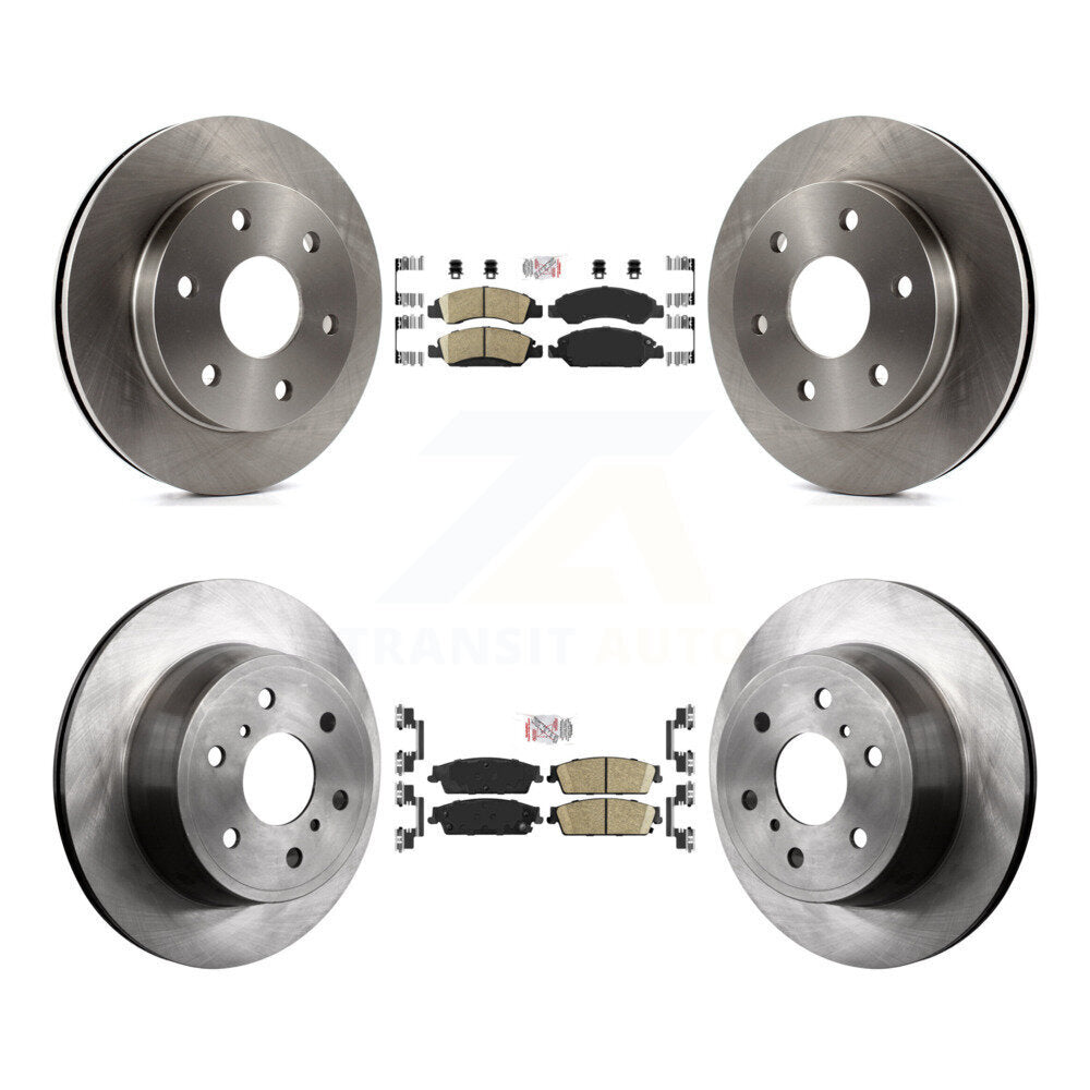 Disc Rotors and Ceramic Brake Pads Kit-K8A-101928 - Kit.bestparts.ca
