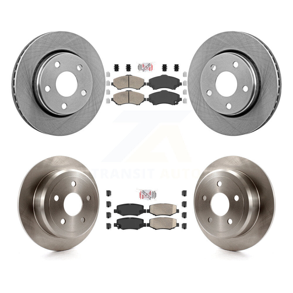 Disc Rotors and Ceramic Brake Pads Kit-K8A-101948 - Kit.bestparts.ca