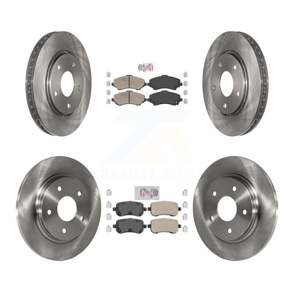 Disc Rotors and Ceramic Brake Pads Kit-K8A-101950 - Kit.bestparts.ca