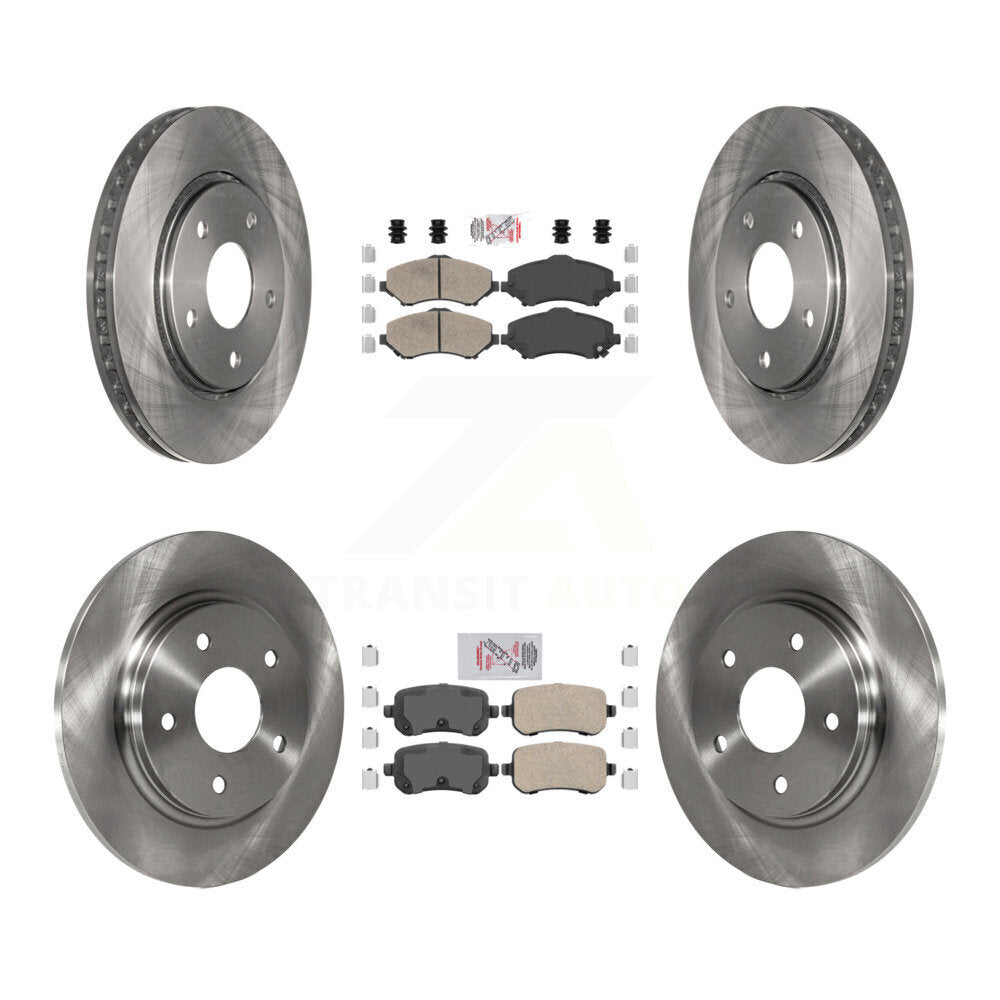 Disc Rotors and Ceramic Brake Pads Kit-K8A-101952 - Kit.bestparts.ca