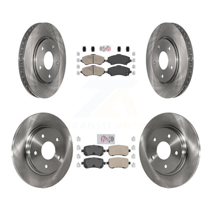 Disc Rotors and Ceramic Brake Pads Kit-K8A-101952 - Kit.bestparts.ca