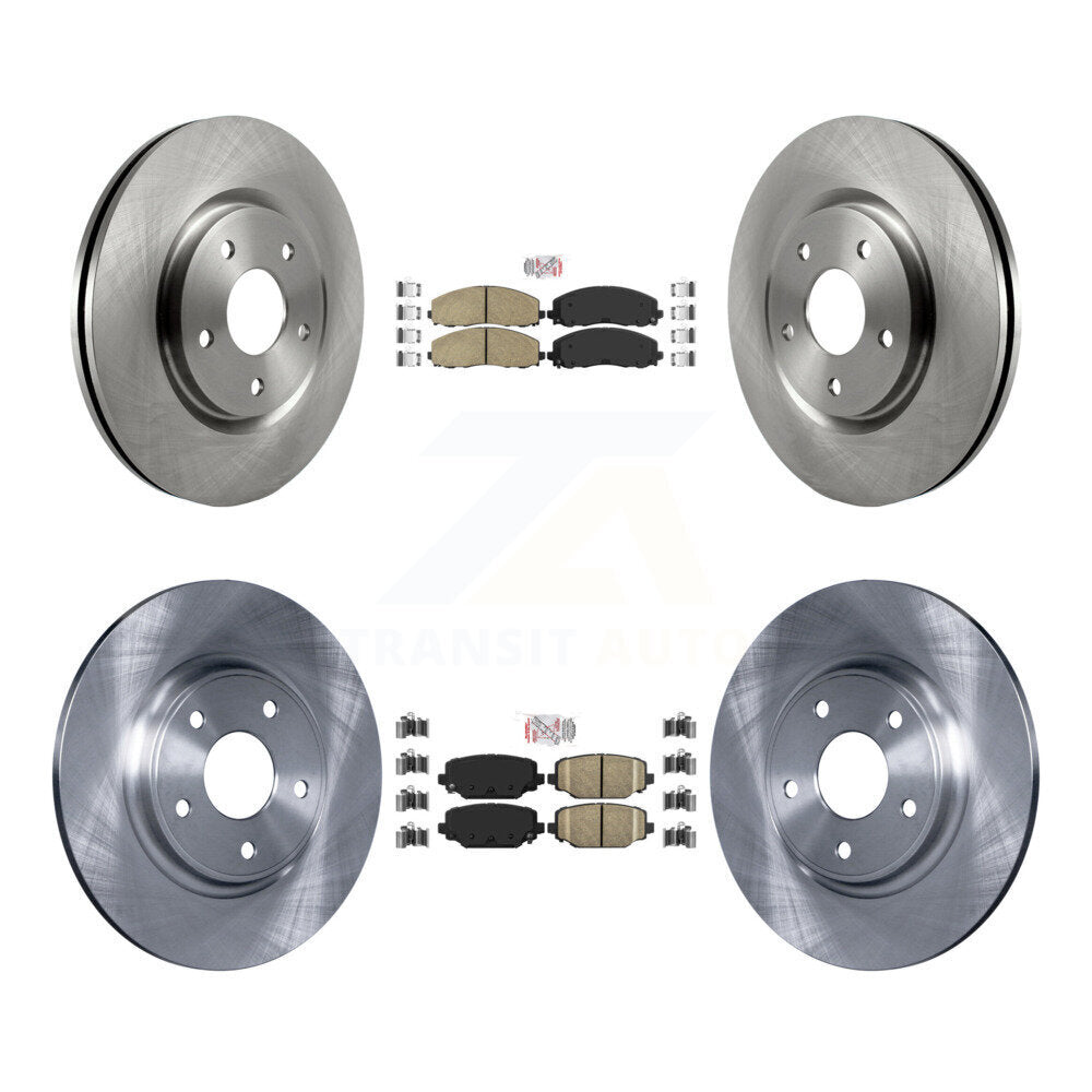 Disc Rotors and Ceramic Brake Pads Kit-K8A-101958 - Kit.bestparts.ca