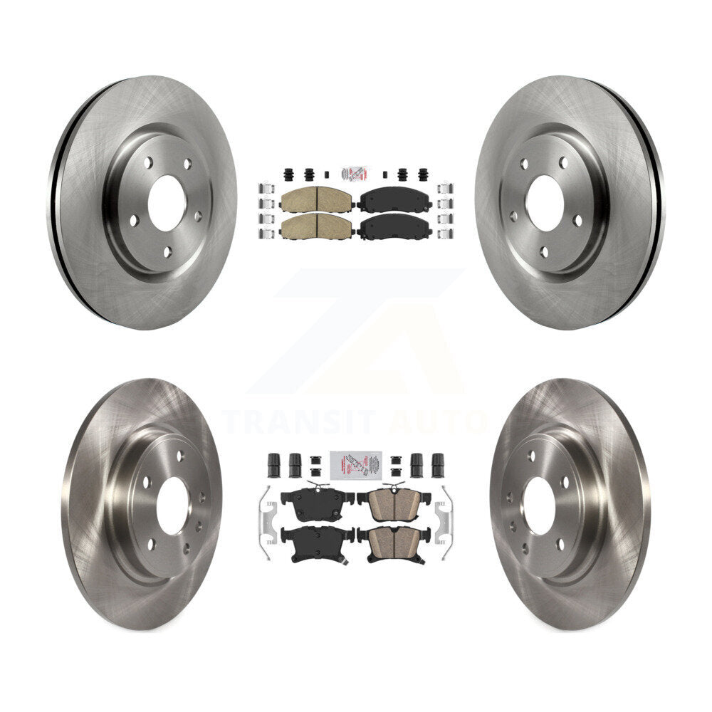 Disc Rotors and Ceramic Brake Pads Kit-K8A-101964 - Kit.bestparts.ca
