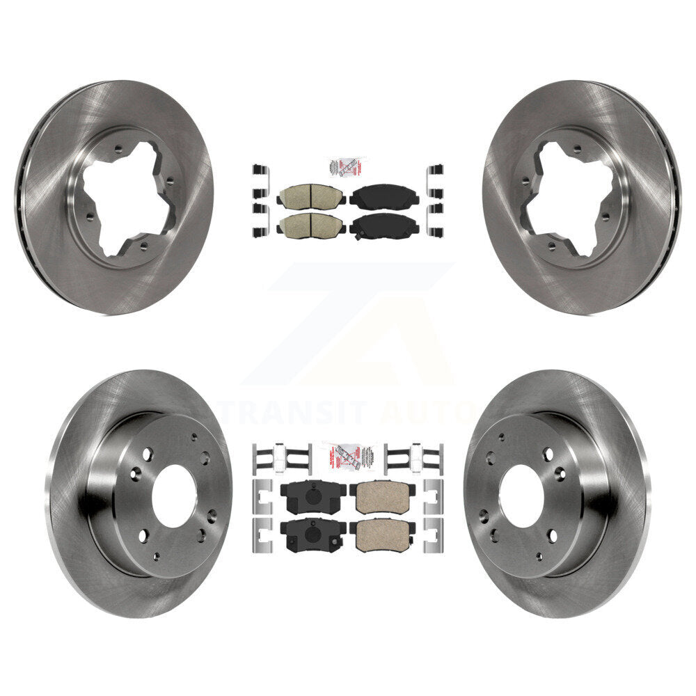Disc Rotors and Ceramic Brake Pads Kit-K8A-101972 - Kit.bestparts.ca