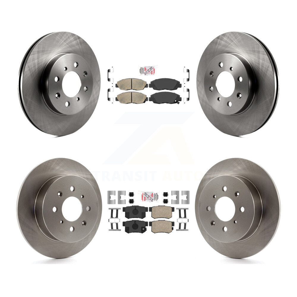 Disc Rotors and Ceramic Brake Pads Kit-K8A-102007 - Kit.bestparts.ca