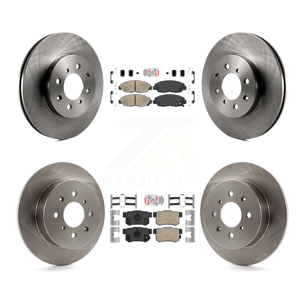 Disc Rotors and Ceramic Brake Pads Kit-K8A-102008 - Kit.bestparts.ca