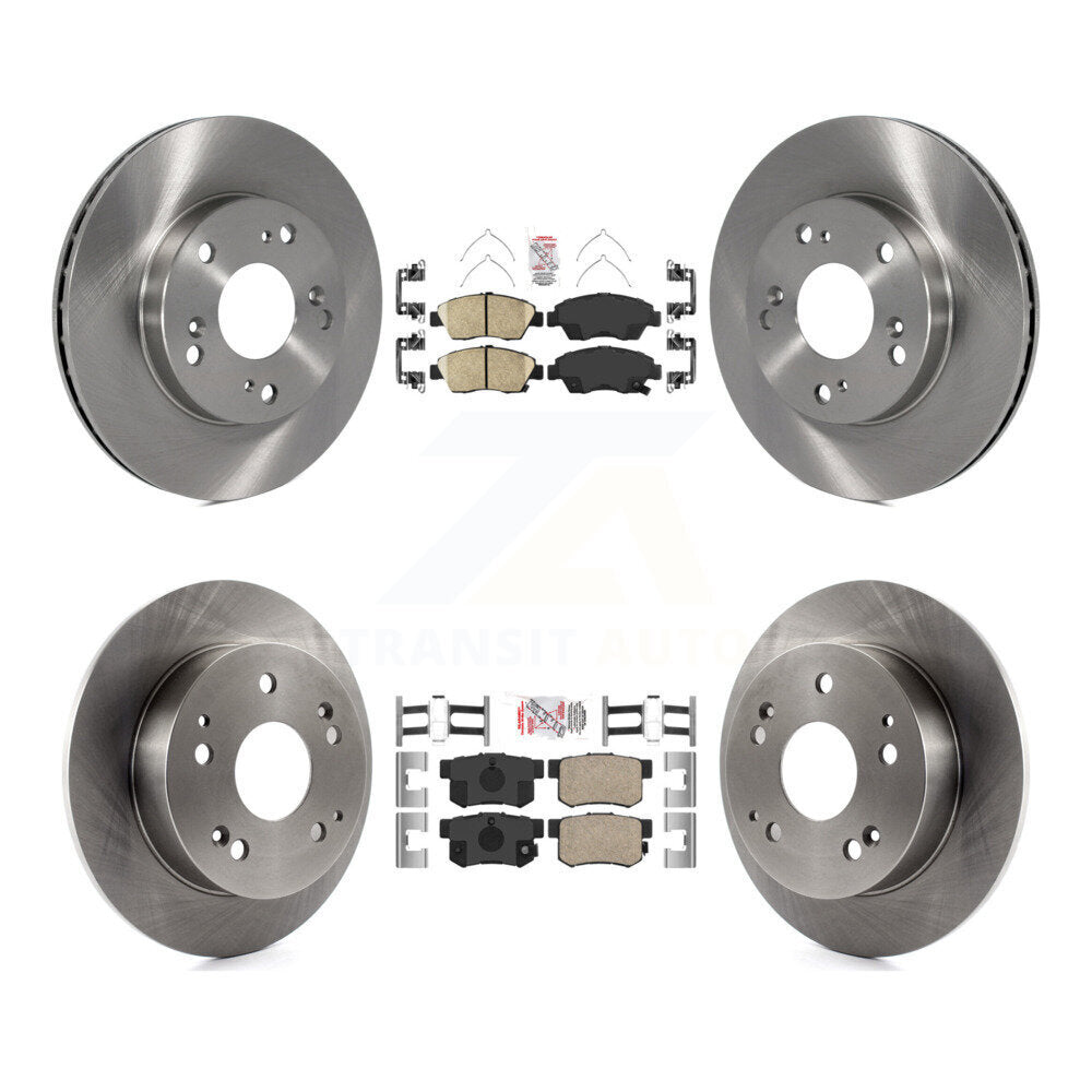 Disc Rotors and Ceramic Brake Pads Kit-K8A-102010 - Kit.bestparts.ca