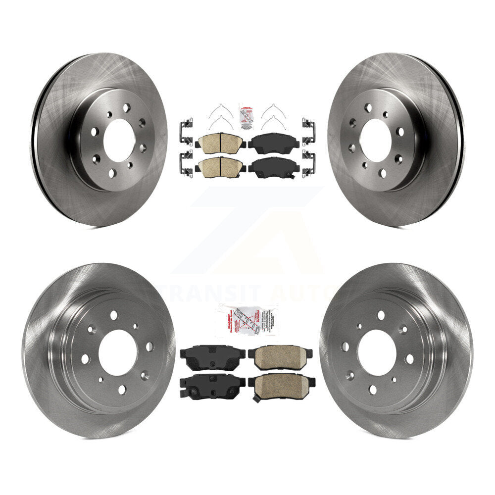 Disc Rotors and Ceramic Brake Pads Kit-K8A-102018 - Kit.bestparts.ca