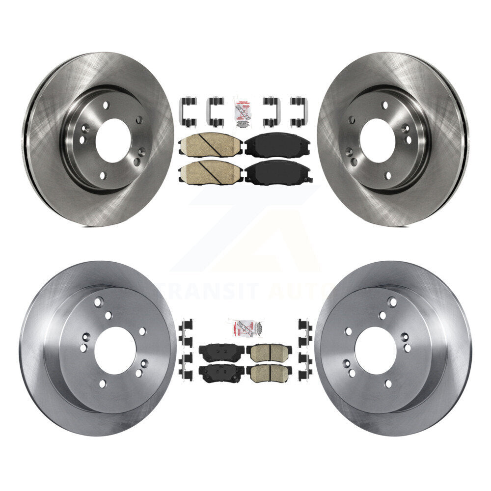 Disc Rotors and Ceramic Brake Pads Kit-K8A-102022 - Kit.bestparts.ca