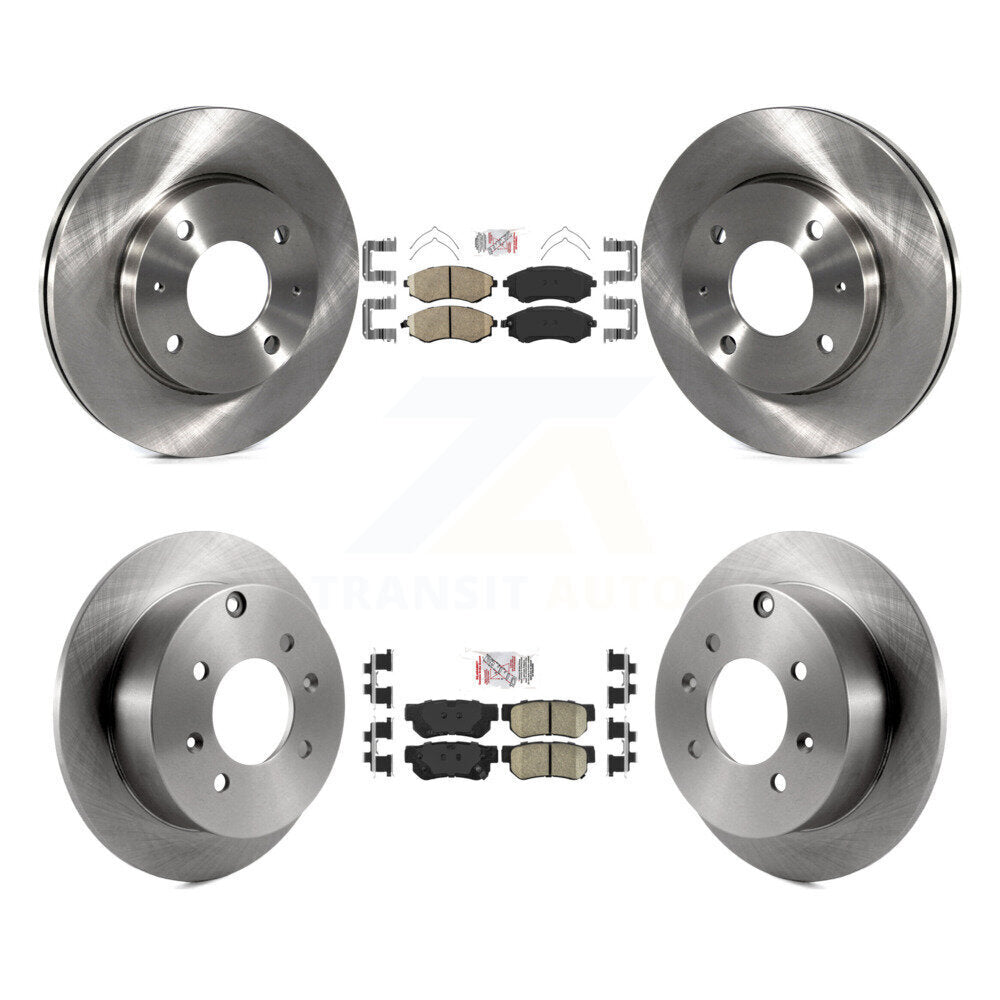 Disc Rotors and Ceramic Brake Pads Kit-K8A-102024 - Kit.bestparts.ca