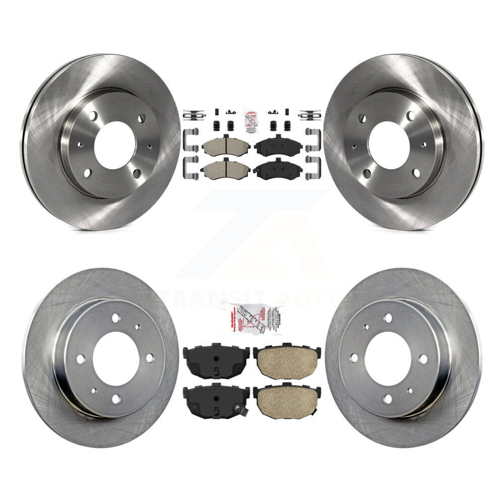 Disc Rotors and Semi-Metallic (Front) & Ceramic (Rear) Brake Pads Kit-K8A-102025 - Kit.bestparts.ca Kit.bestparts.ca