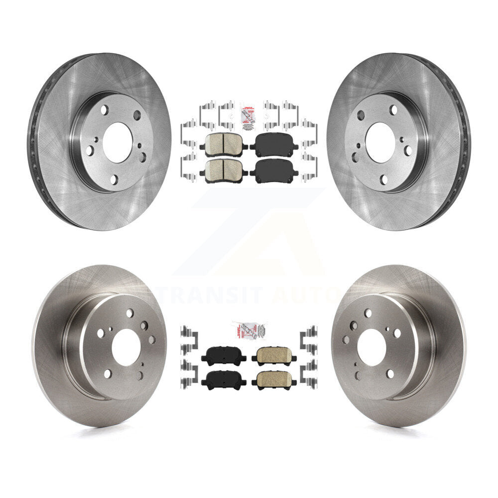Disc Rotors and Ceramic Brake Pads Kit-K8A-102033 - Kit.bestparts.ca