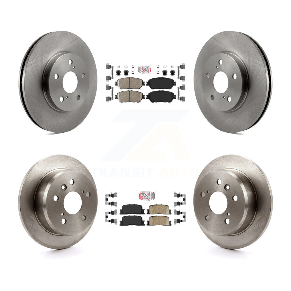 disc rotors and ceramic brake pads-k8a-102042 - Kit.bestparts.ca