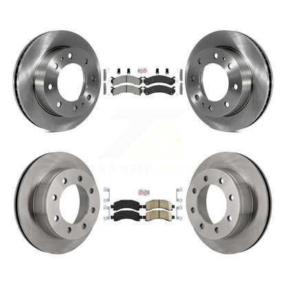 Disc Rotors and Semi-Metallic (Front) & Ceramic (Rear) Brake Pads Kit-K8A-102056 - Kit.bestparts.ca