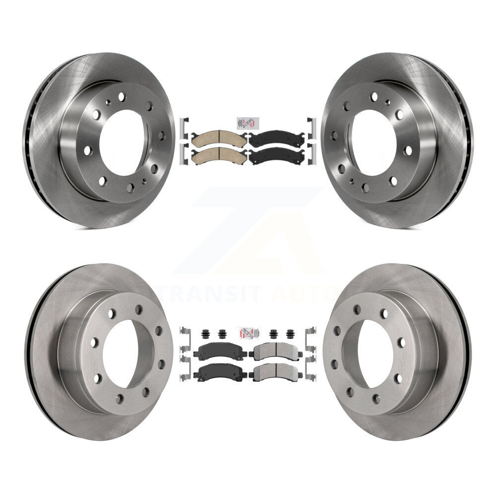 Disc Rotors and Ceramic (Front) & Semi-Metallic (Rear) Brake Pads Kit-K8A-102063 - Kit.bestparts.ca Kit.bestparts.ca