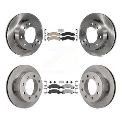 Disc Rotors and Ceramic (Front) & Semi-Metallic (Rear) Brake Pads Kit-K8A-102063 - Kit.bestparts.ca