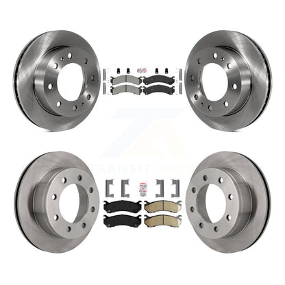 Disc Rotors and Semi-Metallic (Front) & Ceramic (Rear) Brake Pads Kit-K8A-102065 - Kit.bestparts.ca