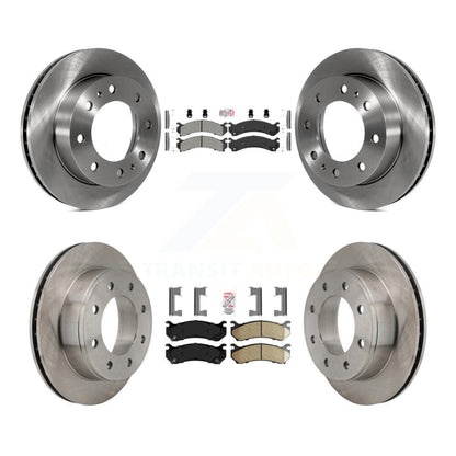 Disc Rotors and Semi-Metallic (Front) & Ceramic (Rear) Brake Pads Kit-K8A-102069 - Kit.bestparts.ca